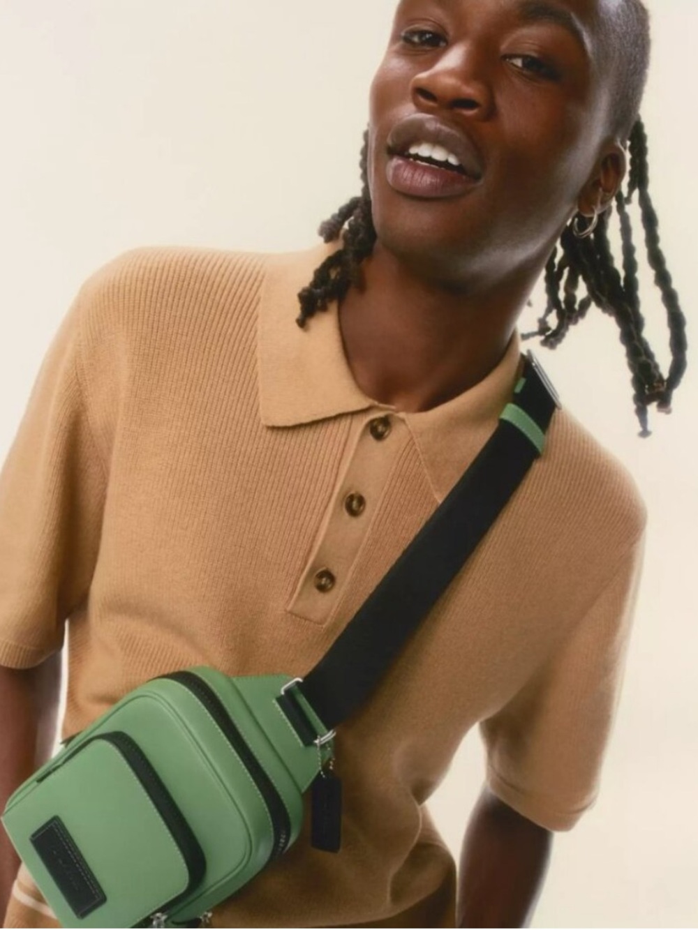 Coach Green Crossbody Bag Unisex